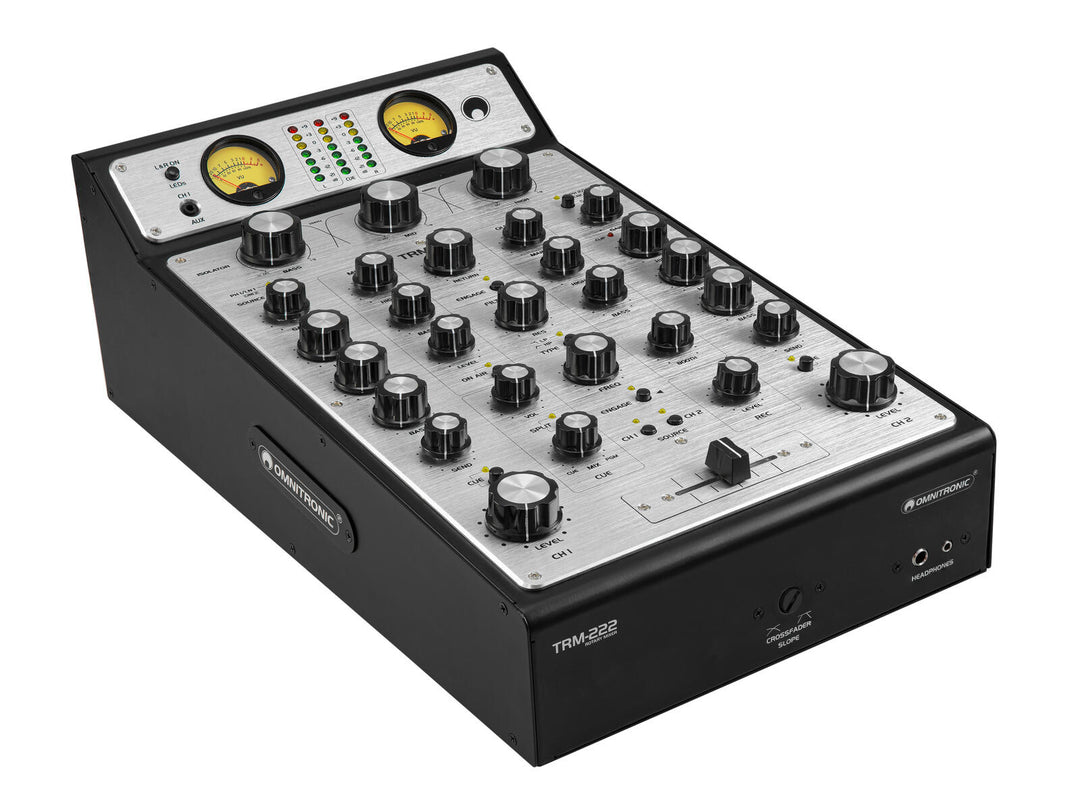 OMNITRONIC TRM-222 Table de mixage rotative 2 canaux