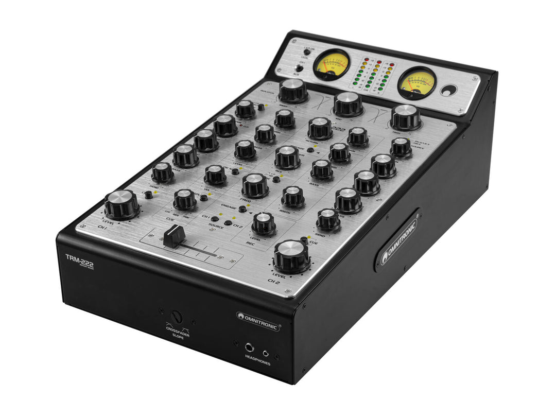 OMNITRONIC TRM-222 Table de mixage rotative 2 canaux