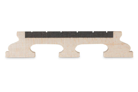 Mentonnière de banjo GEWA en érable et ébène, 6 cordes