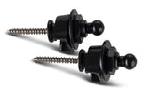 Fire & Stone Security Lock Set+ verrou de sangle, noir brillant, 2 pièces