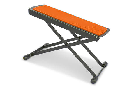 GEWA repose-pied FS-10OR pour guitariste, orange