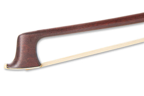 W. E. Dörfler archet de violon en pernambouc, baguette ronde, maillechort