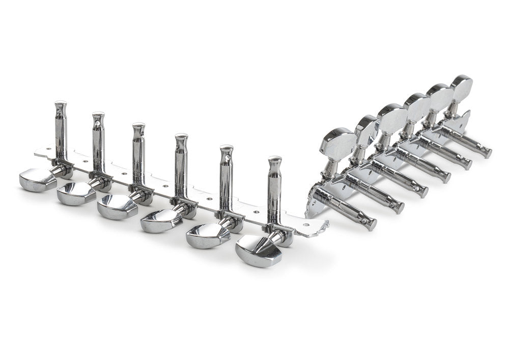 GEWA mécaniques pour guitare western à 12 cordes, tête plate, 6+6