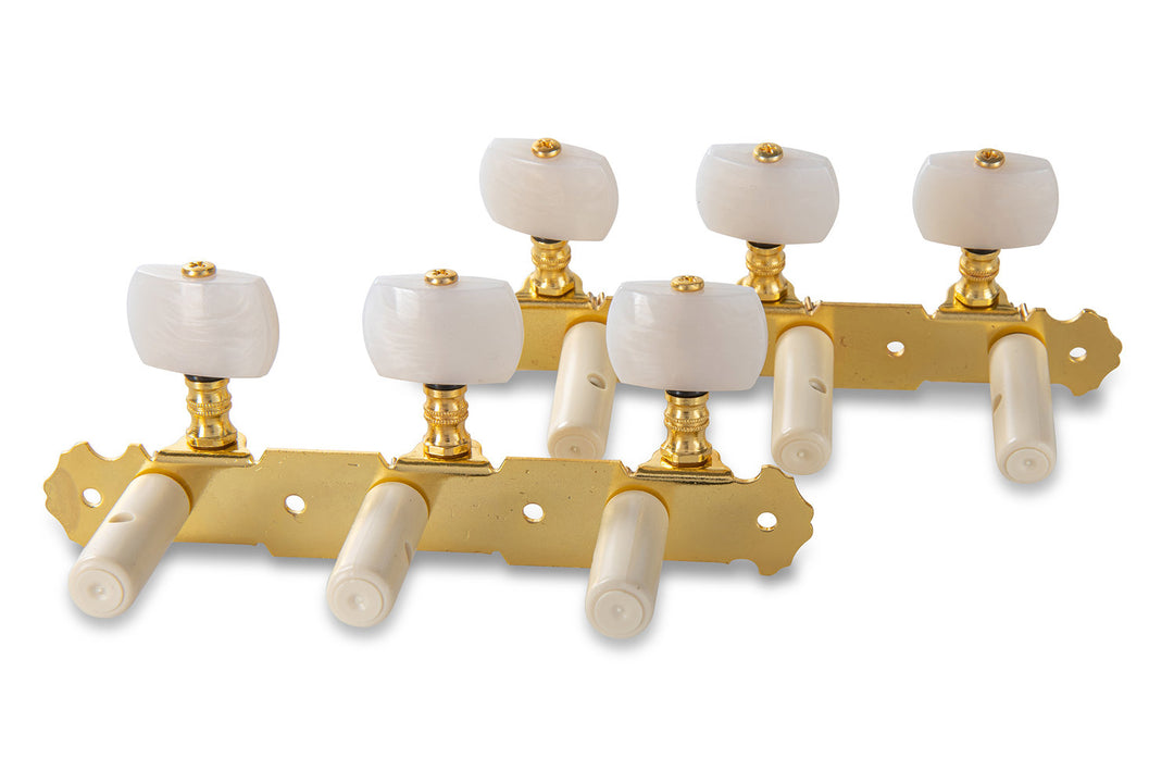 GEWA mécaniques pour guitare classique - bouton White (sans lyre)