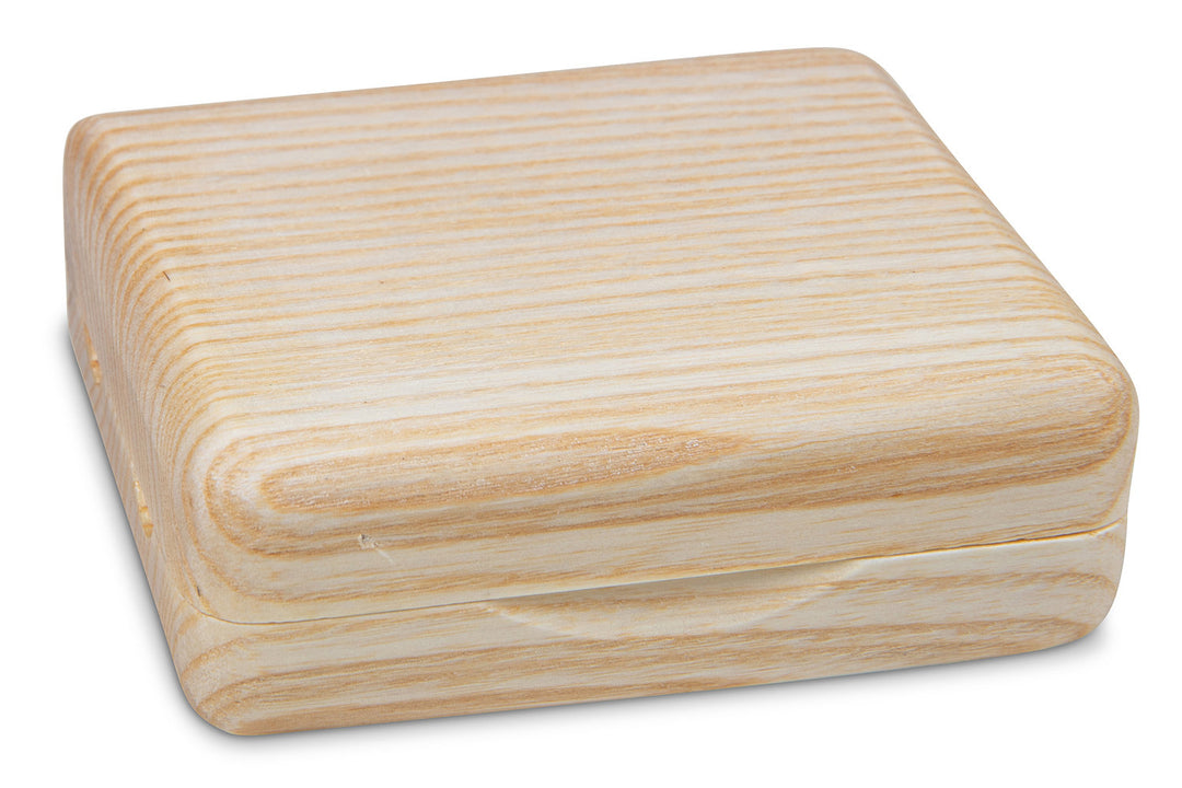 GEWA étui pour anches de clarinette 6 anches - Finition laquée naturelle