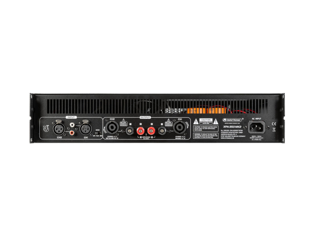 OMNITRONIC XPA-350 MK2 Amplificateur