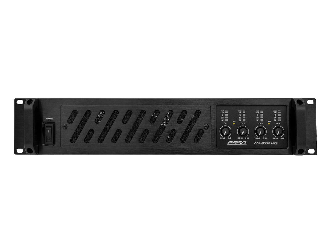 PSSO QDA-6000 MK2 Amplificateur 4 canaux