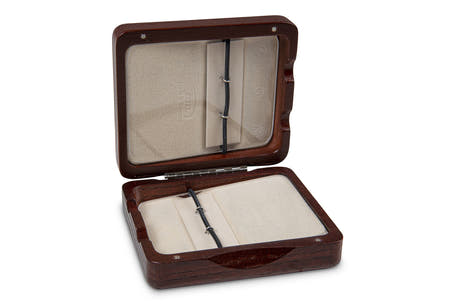 GEWA Reed case Clarinet 6 anches - finition laquée brun rouge