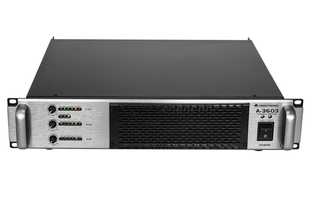 Omnitronic A-3603 ClaD 2.1 Amplificateur