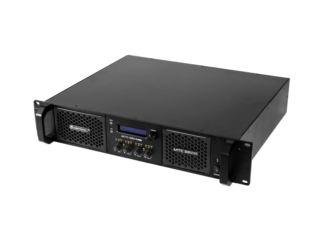 OMNITRONIC MTC-3204DSP Amplificateur 4 canaux avec DSP