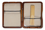 GEWA Reed case Tenor Saxophone 6 reeds - Red brown lacquered finish