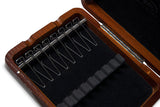 GEWA Reed case Oboe 8 tubes - Red brown lacquered finish