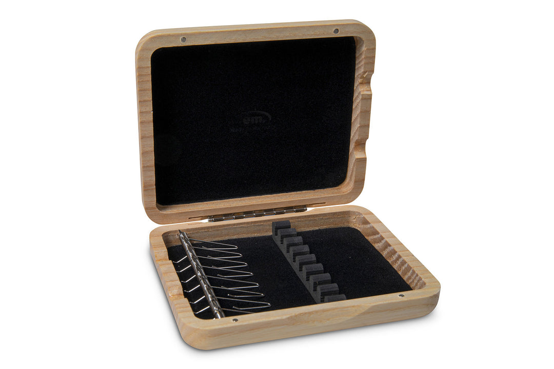 GEWA Reed case pour hautbois 8 tubes - finition laquée naturelle