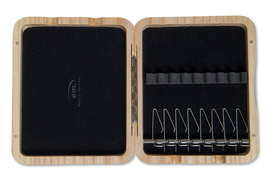 GEWA Reed case pour hautbois 8 tubes - finition laquée naturelle