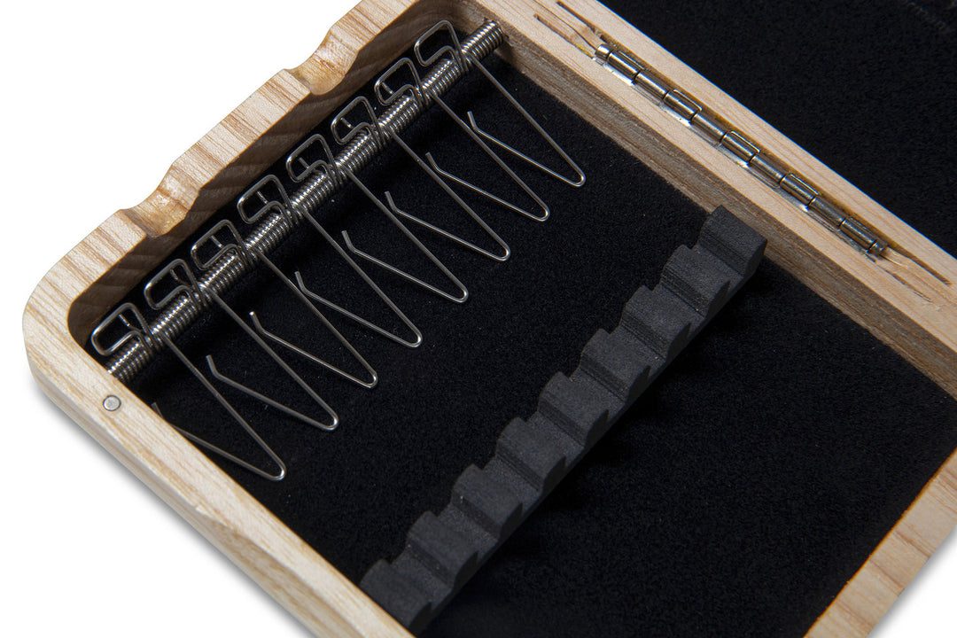 GEWA Reed case pour hautbois 8 tubes - finition laquée naturelle