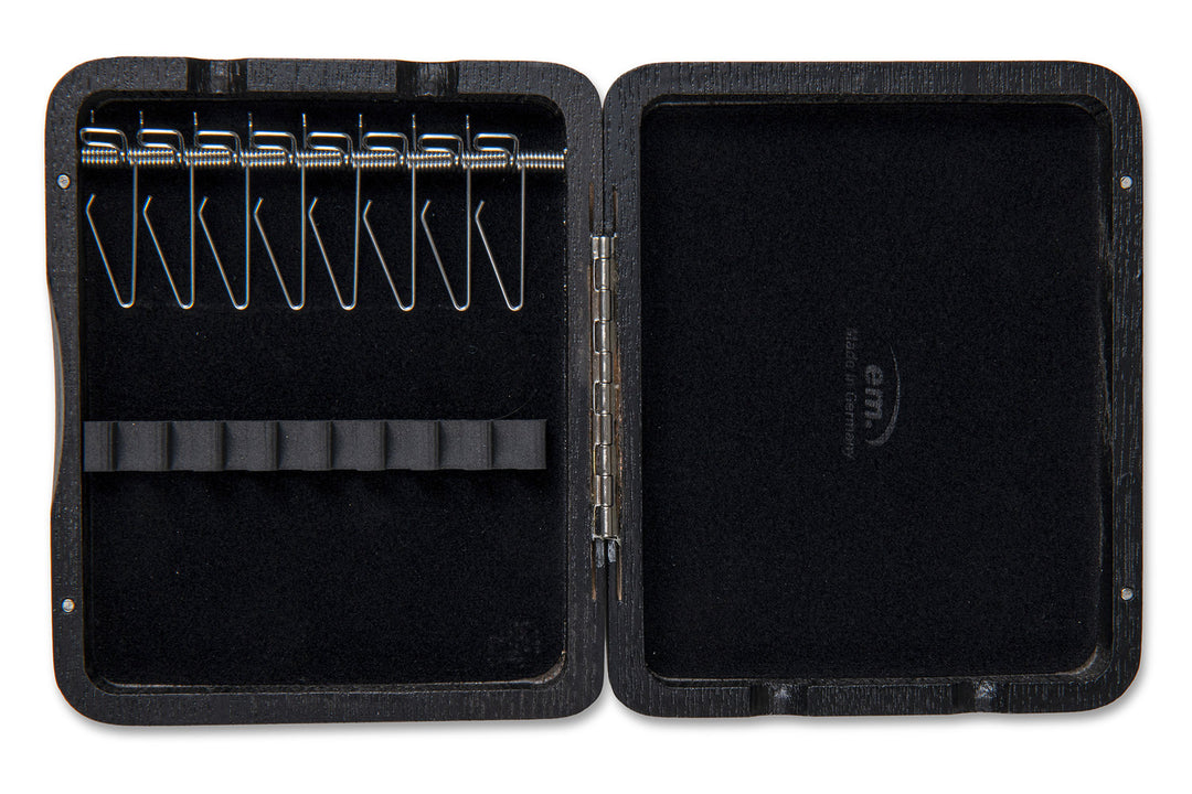 GEWA Étui pour anche Oboe 8 tubes - finition laquée Black
