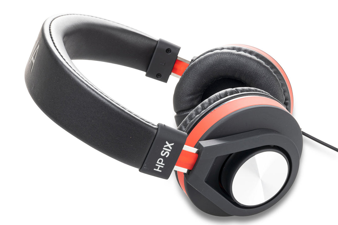 GEWA Casque HP six - P/U 20 (Black / rouge)