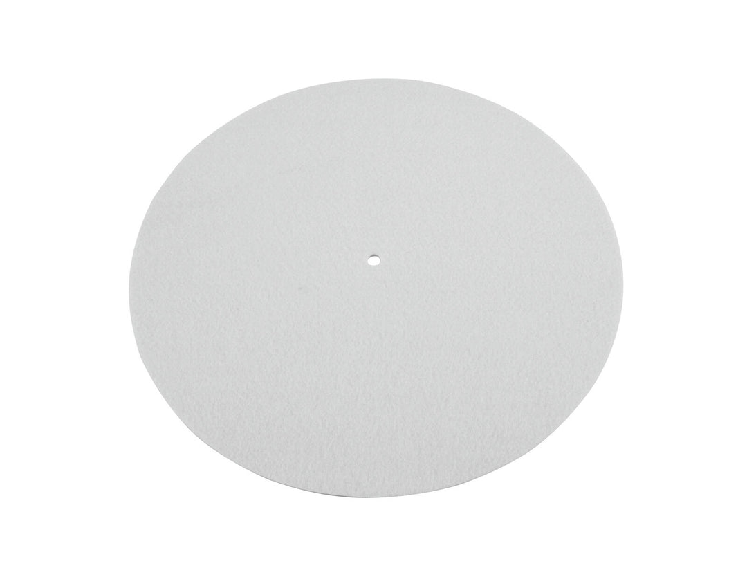 OMNITRONIC tapis de platine, antistatique, blanc neutre