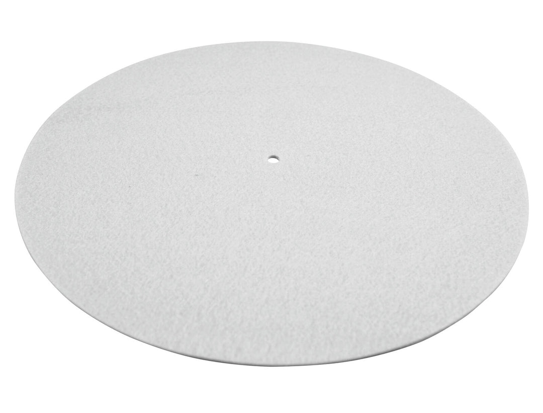 OMNITRONIC tapis de platine, antistatique, blanc neutre
