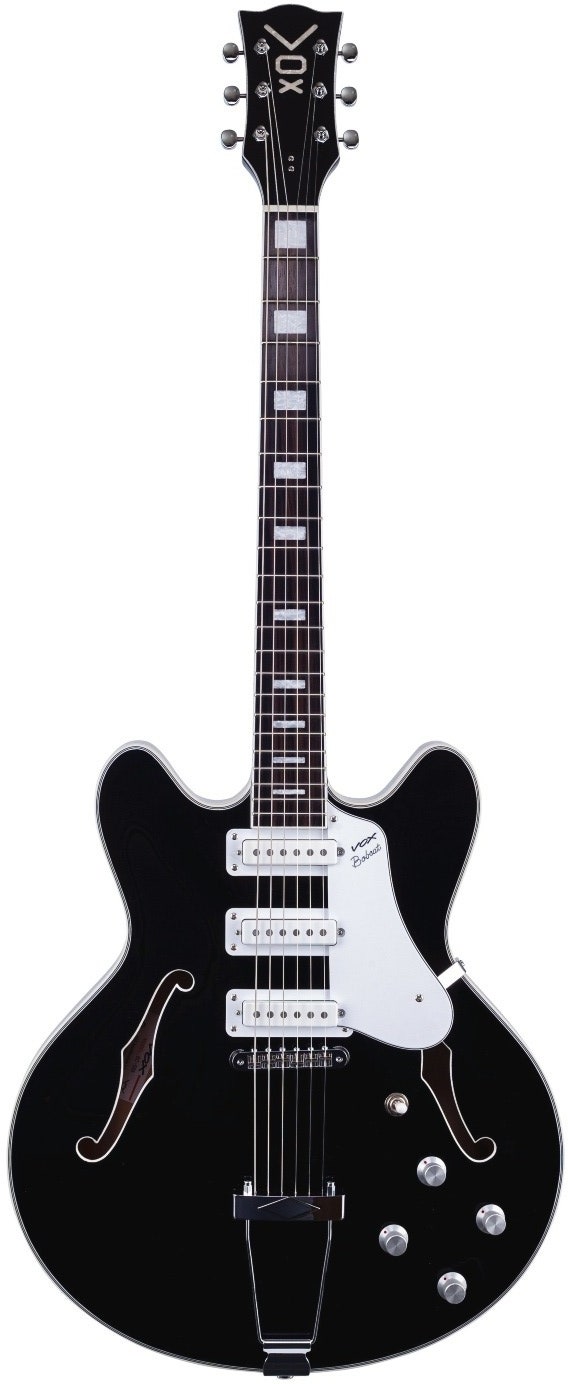 VOX BC-S66-BK Bobcat Guitares, Black.