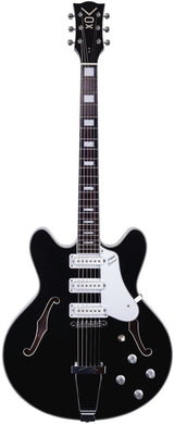 VOX BC-S66-BK Bobcat Guitares, Black.