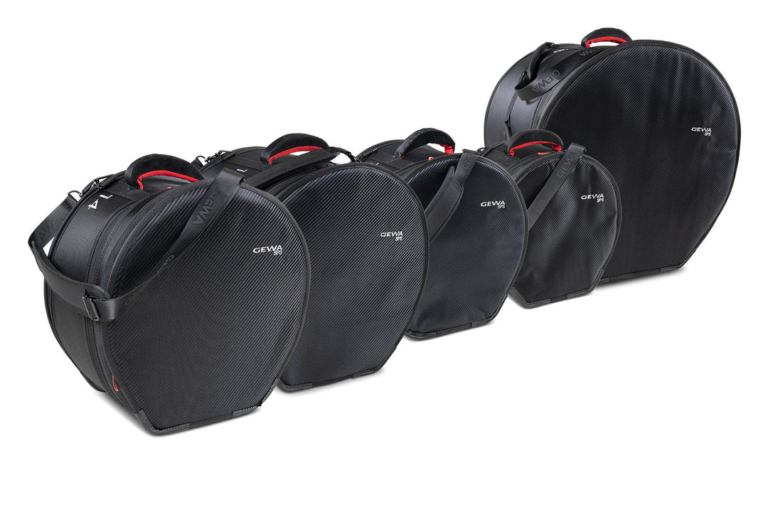 GEWA Set de sacs de transport pour Drum Sets SPS - 20" x 18", 10" x 9", 12" x 10", 14" x 14", 14" x 6,5"
