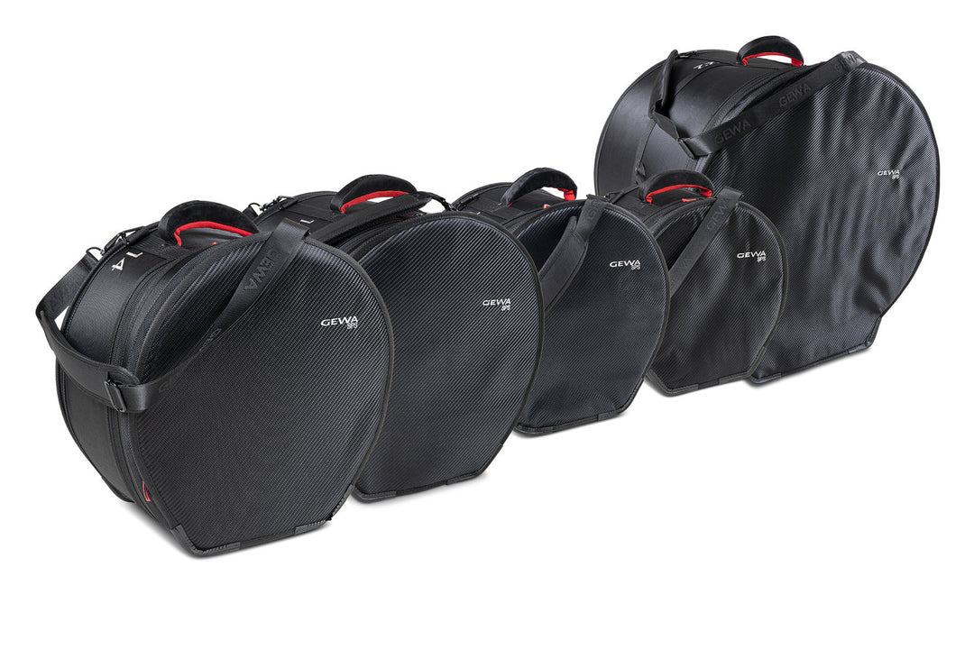 GEWA set de housses pour batteries SPS - 22" x 18", 10" x 9", 12" x 10", 14" x 14", 14" x 6,5"