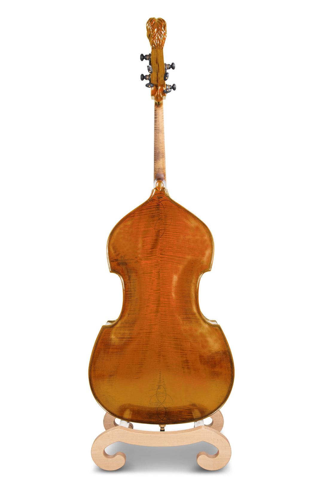 GEWA Contrebasse Meister Rubner SOLO - 3/4 (Couleur ambre avec volute à tête de lion)