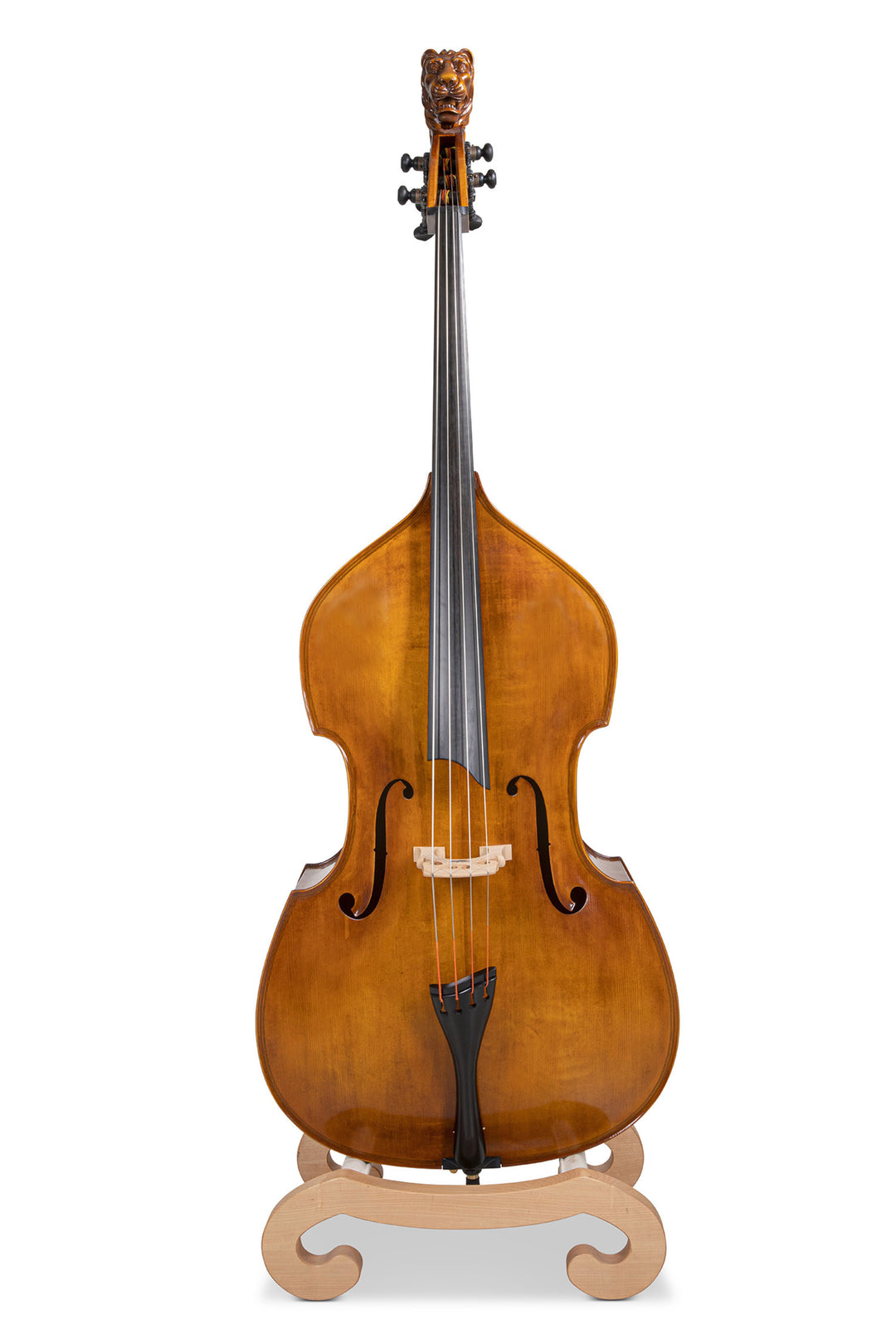 GEWA Contrebasse Meister Rubner SOLO - 3/4 (Couleur ambre avec volute à tête de lion)