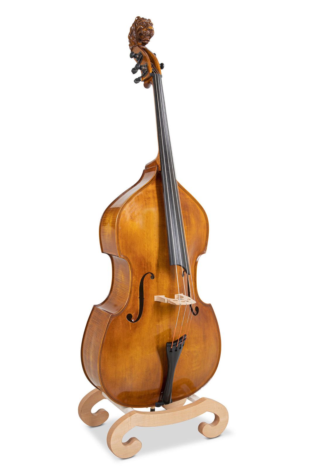 GEWA Contrebasse Meister Rubner SOLO - 3/4 (Couleur ambre avec volute à tête de lion)