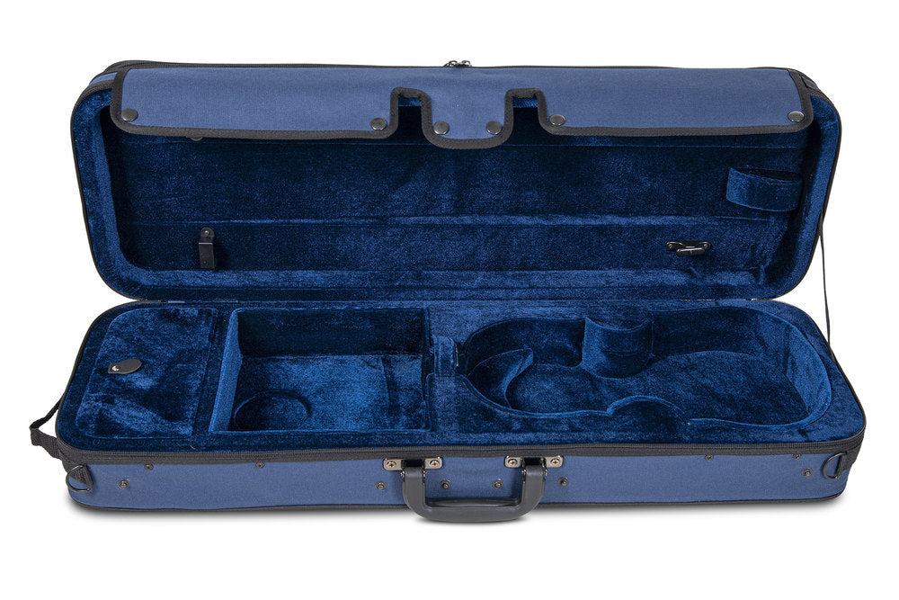 GEWA Pure CVK 02 étui pour violons 3/4, bleu foncé