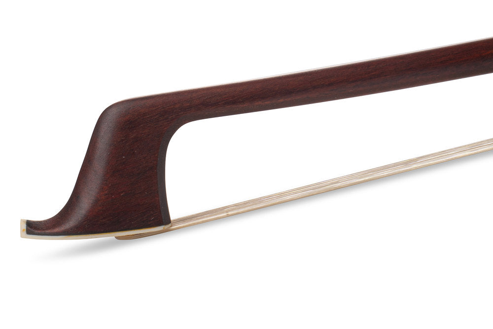 GEWA archet de violoncelle W.R. Wild, baguette ronde en pernambouc, monté en maillechort