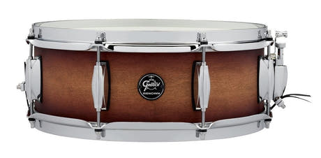 Gretsch Renown Maple caisse claire 14" x 5", Satin Tobacco Burst
