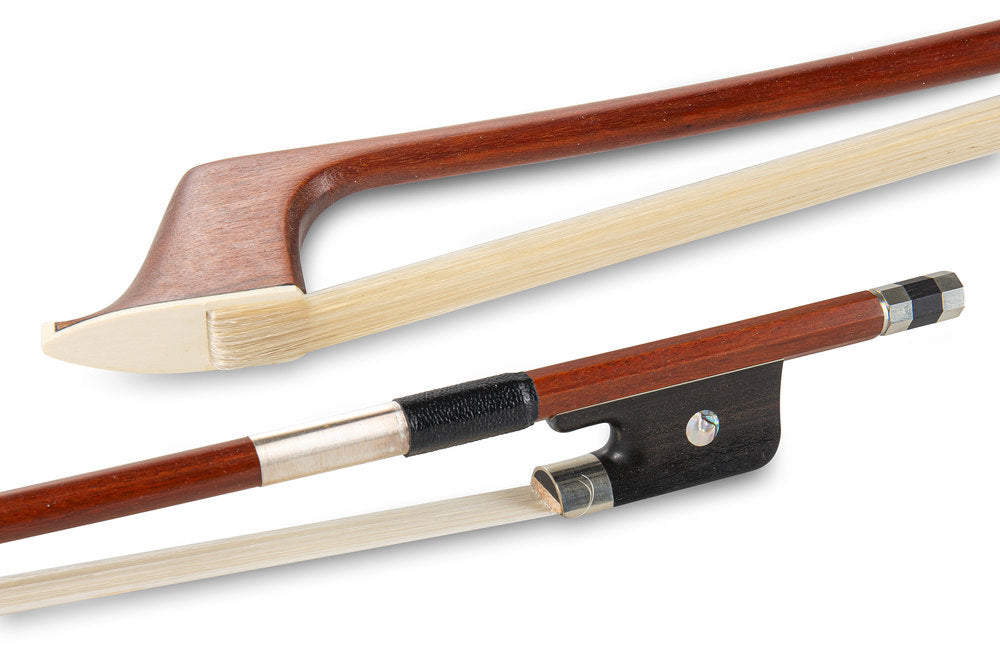 GEWA archet de contrebasse 3/4, baguette ronde en pernambouc