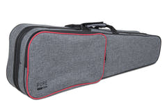 GEWA Pure CVF G 02 étui moulé pour violons 4/4, gris et violet