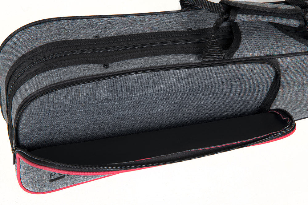 GEWA Pure CVF G 02 étui moulé pour violon 1/4, gris et violet
