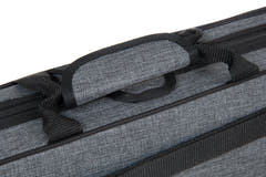 GEWA Pure CVF G 02 étui moulé pour violon 1/4, gris et violet