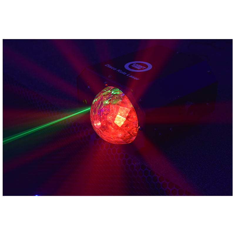 LIGHT4ME DISCO BALL LASER lumière multieffet LED