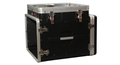 Gator GRC-10X8 PU rack de console, 10U escamotable et 8U inférieur