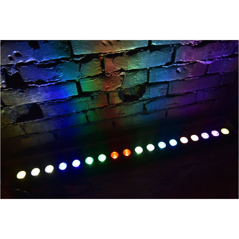 LIGHT4ME PIXEL BAR 18 RGBW IR LED-bar + télécommande