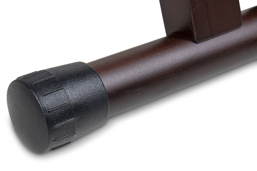 GEWA Supports de Guitares en bois - Noyer, dark (GS-60DW)