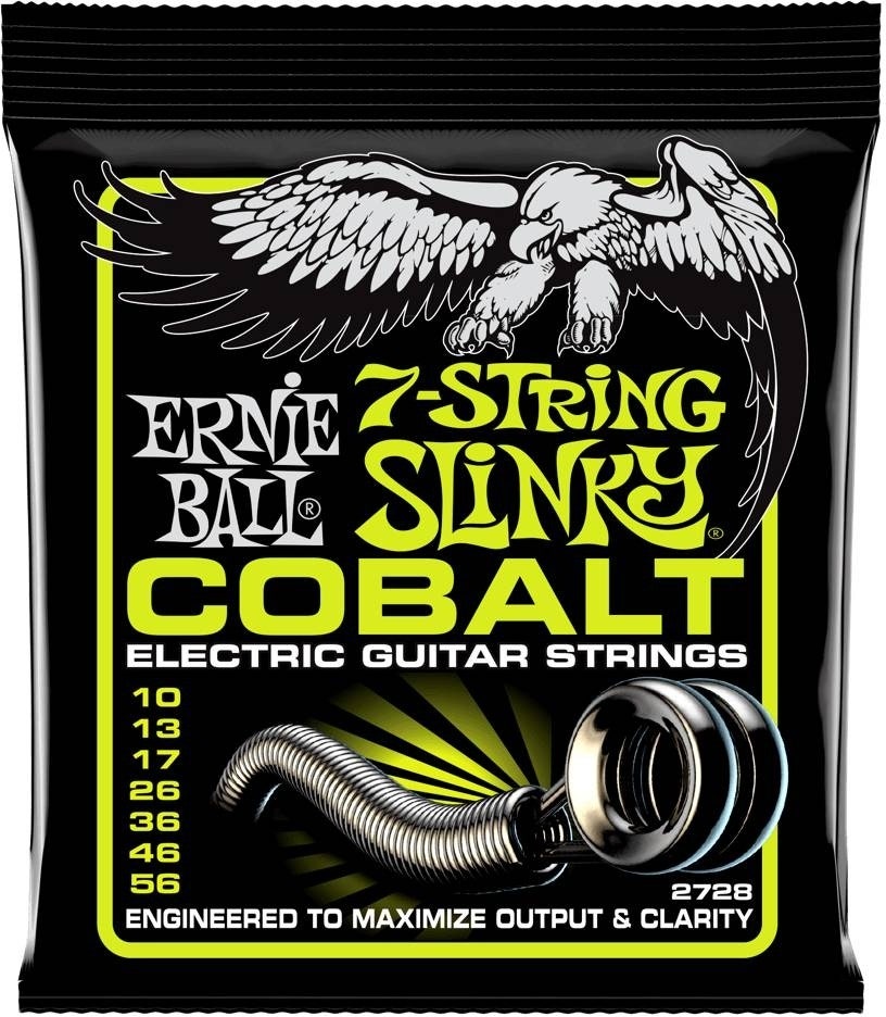 Ernie Ball 2728 7 cordes Cobalt Regular Slinky