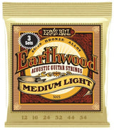 Ernie Ball 3003 Earthwood 80/20 Medium Light - pack de 3 jeux