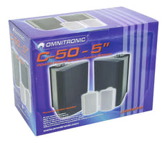 OMNITRONIC C-50 noir 2x