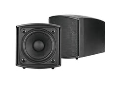 Enceinte murale OMNITRONIC OD-2T 100V noire 2x