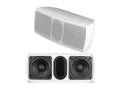 OMNITRONIC OD-22T Enceinte murale 100 V blanche