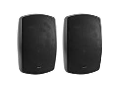 Enceinte murale OMNITRONIC OD-8T 100V noire 2x