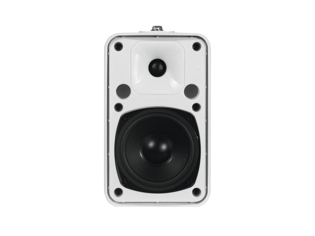 Enceinte d'installation OMNITRONIC ODP-204T 100V blanche 2x