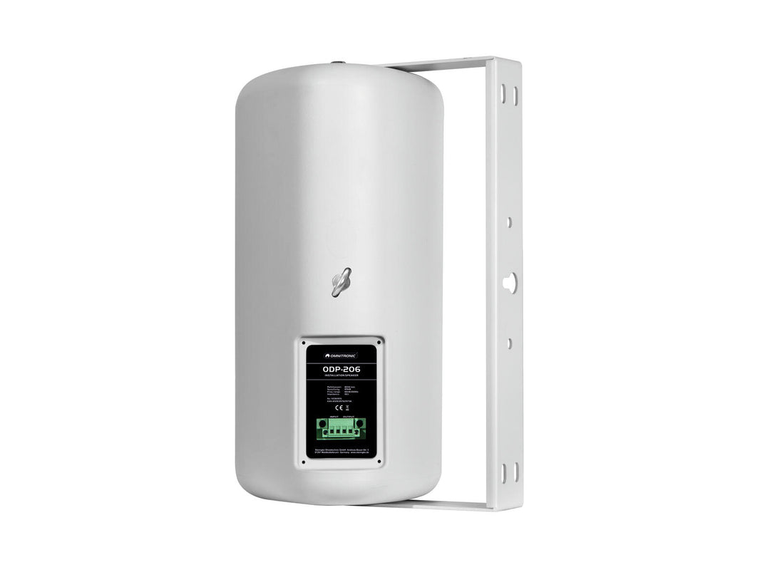OMNITRONIC ODP-206 Enceinte d’installation 16 ohms blanche 2x