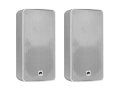 OMNITRONIC ODP-206T Enceinte d’installation 100V blanche 2x